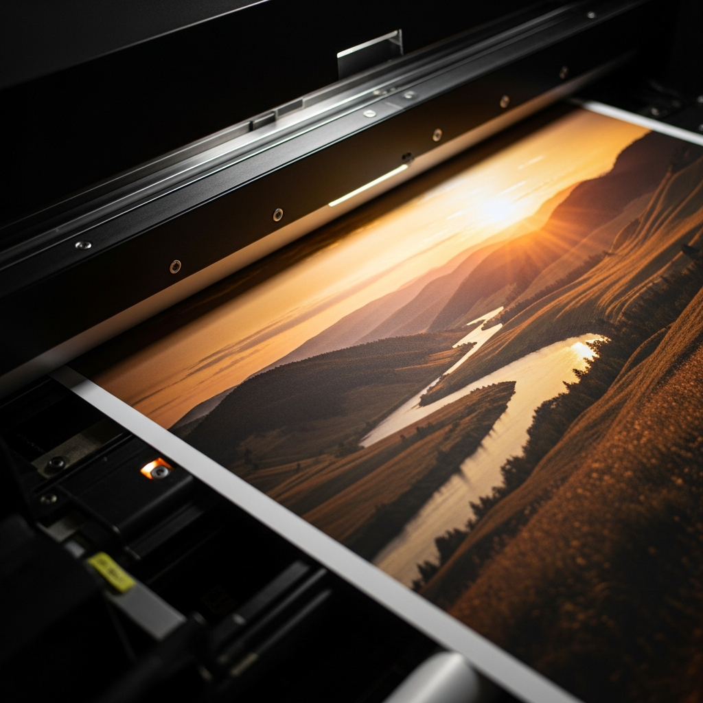 Photo printing process